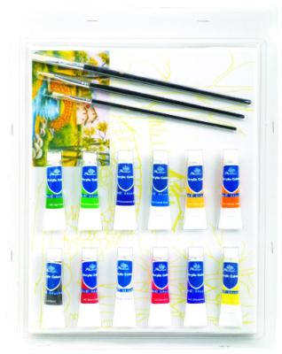 China Rectangular Drawing Art Sets , Fashion Art Studio Paint Set For Adults for sale