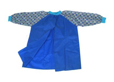 China Cute Design Children'S Long Sleeved Painting Aprons Nylon Smock 60cm for sale