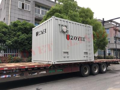 China Q235B Contêineres de carga metálicos Caixa cônica de 10 pés com portas laterais à venda