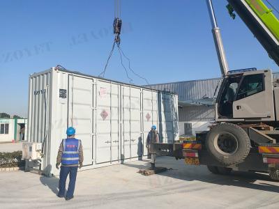 China Contenedores de almacenamiento de metal de 50 pies y 60 pies Contenedores de envío de cono vacío en venta