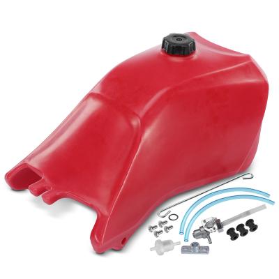 China Red Fuel Tank with Cap & Fuel Petcock for Honda FourTrax 300 1993-2000 for sale
