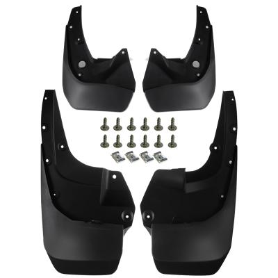 Mud Flaps Splash Guards without Fender Flares for Toyota 4Runner 2014-2019