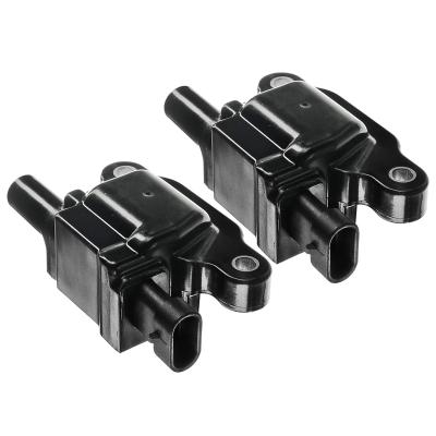 China 2x Ignition Coils with 4 Pins for Buick Cadillac Chevy Silverado 1500 GMC Isuzu for sale