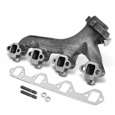 China Left Exhaust Manifold with Gasket for Ford E-150 Econoline F-150 250 350 5.8L for sale