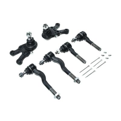 6x Front Ball Joints & Tie Rods Kit for Mitsubishi Montero 92-20 Montero Sport