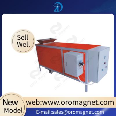China Separador magnético permanente automático armário magnético do separador de 8 ímãs da gaveta de Feldspato de quartzo da camada para o pó à venda