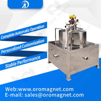 China Separador magnético del mineral de la planta de tratamiento de Coltan para el proceso de la separación magnética en venta