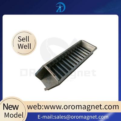 China High Performance Groove Type Iron Remover Neodymium Rod Magnets ISO9001 for sale