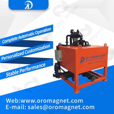 China Magnetic Water Coolant Iron Ore Beneficiation Plant , High Intensity Magnetic Separator Machine No-metallic mine ceramic for sale