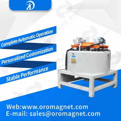 China Dried - Powder High Performance Vertical Magnetic Separator For Quartz Feldspar Other Powder for sale