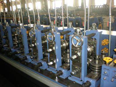 China Galvanzied Steel Tube Making Machine With High Frequency Welding for sale