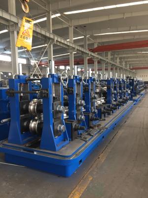 China BIS Standard Steel Pipe Production Line 88.9 Mm - 219 Mm Outer Diameter for sale