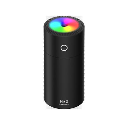 China 310ml Ultrasonic Portable Desktop Humidifier With Colorful Night Light for sale