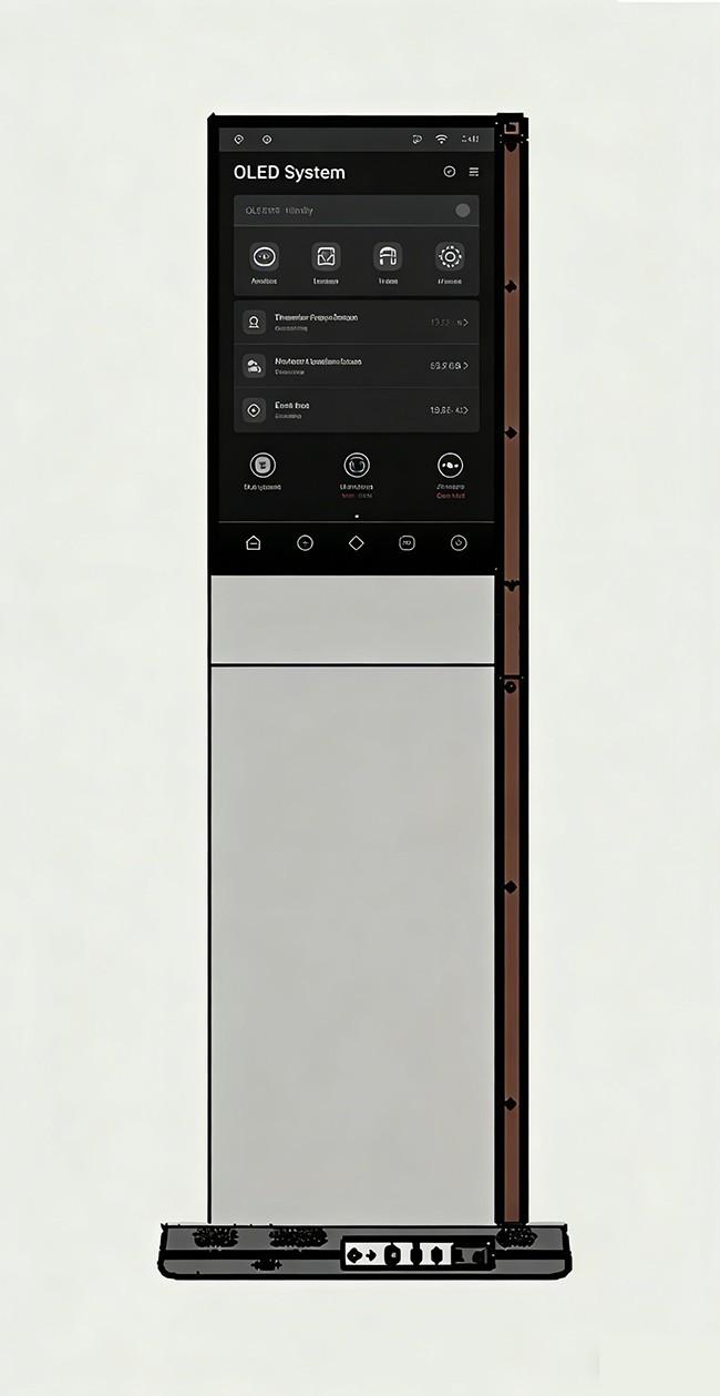 Interactive transparent display application