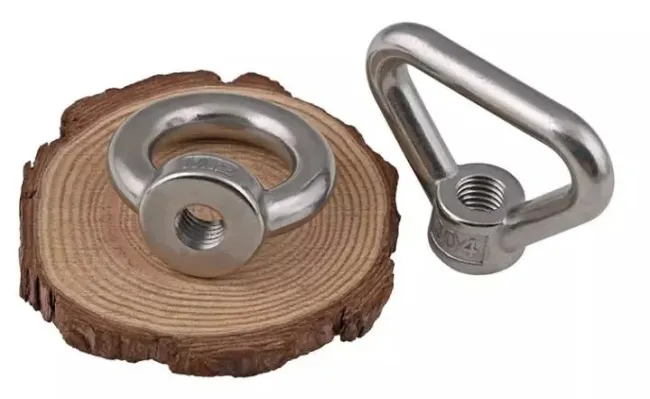 M8 M10 M12 M14 M16 M20 Stainless Steel 304 Triangle Ring Shaped Lifting Eye Bolt Nut