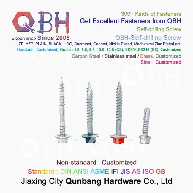 Qbh Customized Truss Wafer Head SDS Screw