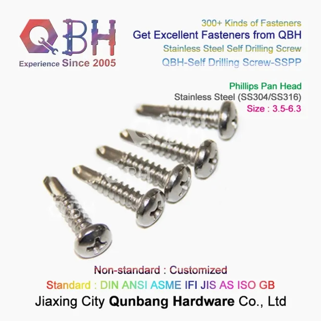 Qbh Customized Truss Wafer Head SDS Screw