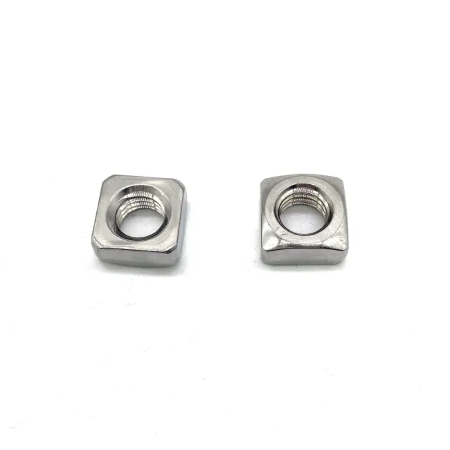 DIN557 M3 Stainless Steel 304 316 Square Weld Nut