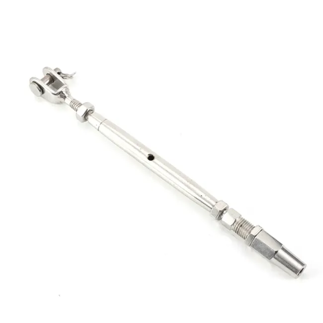 Stainless Steel Closed Body Turnbuckle Adjustable Tensioner U. S Type Drop Forged Turnbuckle Jaw&Jaw for Riggings
