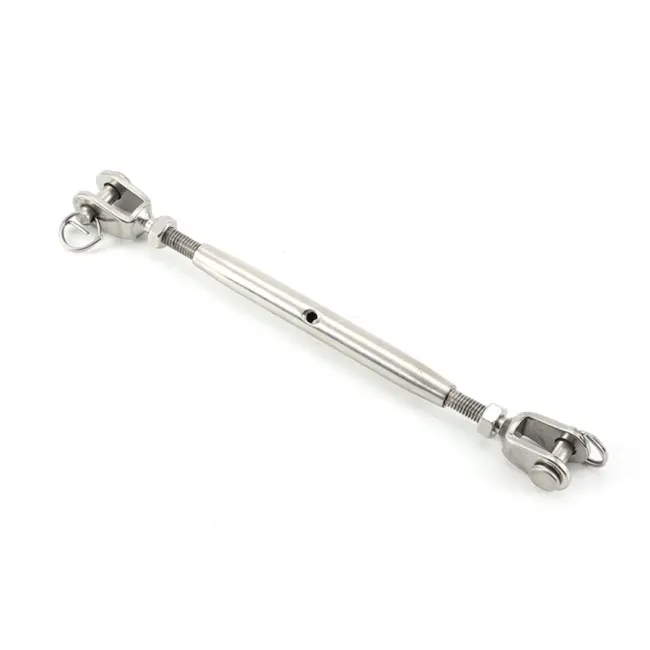 Stainless Steel Closed Body Turnbuckle Adjustable Tensioner U. S Type Drop Forged Turnbuckle Jaw&Jaw for Riggings