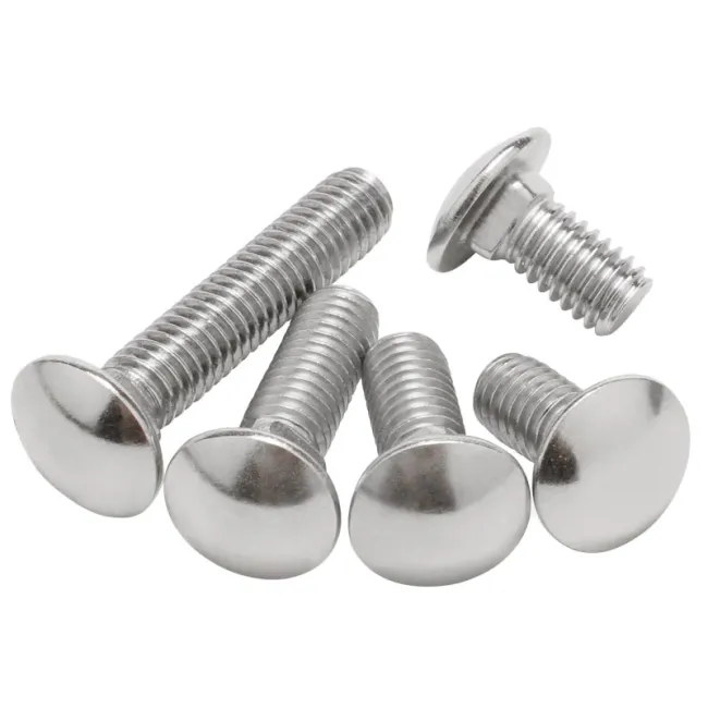 High Quality ISO8678 GB12 GB14 GB794 GB801 ANSI/ASME B18.5 Mushroom Head and Square Neck Carriage Bolt