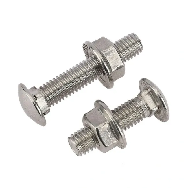 High Quality ISO8678 GB12 GB14 GB794 GB801 ANSI/ASME B18.5 Mushroom Head and Square Neck Carriage Bolt