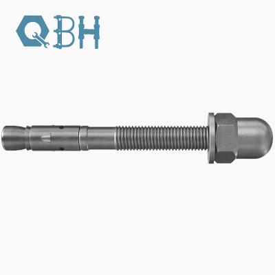 China M6 - M20 Custom Seismic Wedge Bolt Anchor With Hat Nut Building Materials for sale
