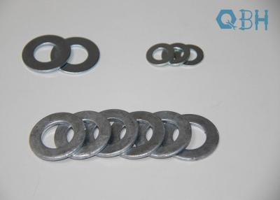 China JIS B1256 ISO7089 Carbon Steel Zinc 300HV Steel Flat Washer for sale