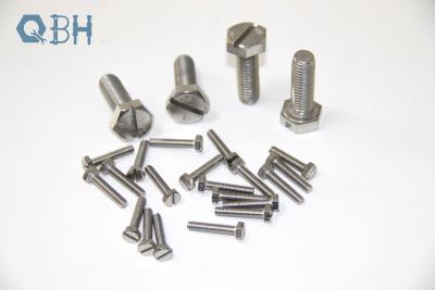 China SS304 316 Hexagon Slotted High Tensile Stainless Steel Bolts for sale