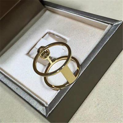 China Luxury jewelry Mk diamond  ring 18k white gold yellow gold rose gold diamond ring Real low price and high quality jewels for sale