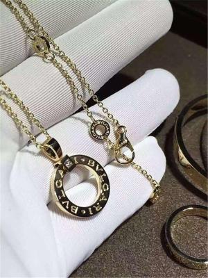 China B  BVGARI series diamond  necklace 18k gold  diamond  necklace luxury low price jewelry for sale