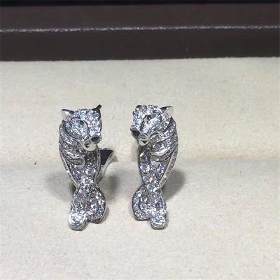 China C leopard Earrings  18k gold  white gold yellow gold rose gold bracelet  Jewelry factory in Shenzhen, China for sale