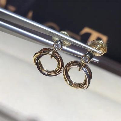 China C love series diamond earring 18k gold  white gold yellow gold rose gold bracelet  Jewelry factory in Shenzhen, China for sale