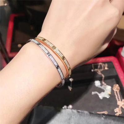 China C New collection full sky star bracelet  Love bracelet, 18K gold. With a screwdriver. Jewelry factory in Shenzhen, China for sale