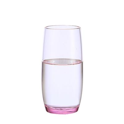 China Colored Crystal 250ml Coffee Cup , Lead Free Beer / Wine / Water Drinking Cup for sale