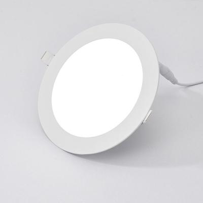 China CE and RoHS LED Round Panel Light With Triac Dimmable Or 0-10V Dimmable 120LM/W Efficiency for sale