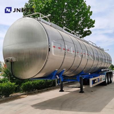 China 3 Axles Crude Gasoline Water Oil Tank Semi Trailer 45000L 50000Liters for sale