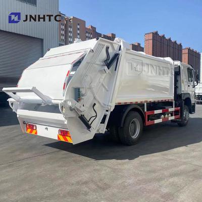China Sinotruck 371HP Garbage Compactor Truck HOWO 4X2 Trash Truck for sale