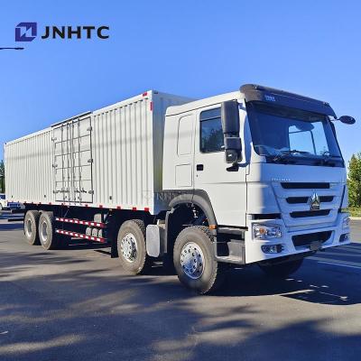 中国 Sinotruk Howo  Cargo Truck 7.2m Van Cargo Truck 8*4 400HP 12wheeler Best Product 販売のため