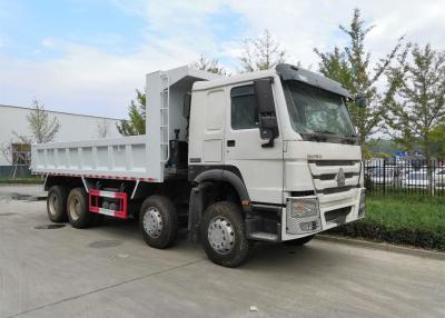 China Heavy Duty 8 X 4 Tipper Truck Q345 Material , Loading 50 Ton Dump Truck for sale