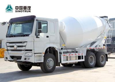 China 10 Wheel 10 Cubic Meters Concrete Mixing Equipment 371hp 9000 * 2550 * 3950mm for sale