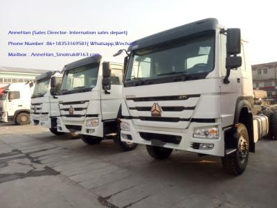 Chine 10 cabine de l'euro 2 LHD 6X4 336HP HW76 de châssis de camion de cargaison des pneus SINOTRUK HOWO à vendre