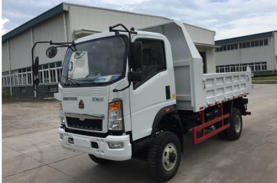 China 8Ton 4x4 Middle Euro 2 Sinotruk Dump Truck ZZ1047E2815B180 Homan Brand for sale