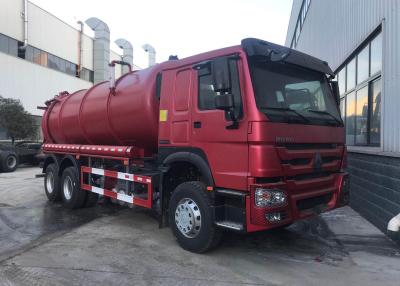 China SINOTRUK HOWO 6X4 336hp Vacuum Sewage Suction Truck for sale