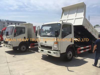 China 5T Small Light Duty Commercial Trucks 4x2 Sino Howo Dump Truck for sale