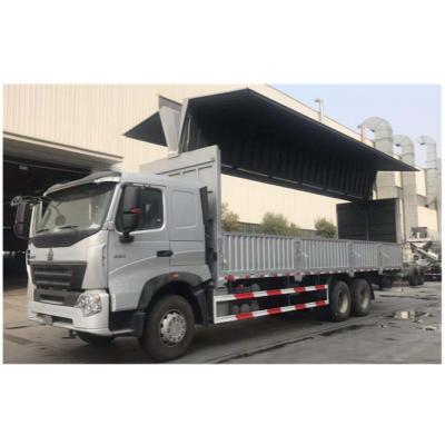 China SINOTRUK HOWO A7 6X4 Heavy Cargo Truck Euro II 10 Wheeler Wing Van for sale