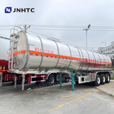 China 3 árbol 45000 50000 litros de la leche del petrolero del agua de aceite del tanque semi de remolque de acero inoxidable del camión en venta