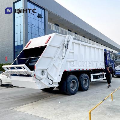 China Sinotruk Howo 6x4 10 Wheels 16CBM Garbage Compactor Vehicle Hanging Bucket for sale