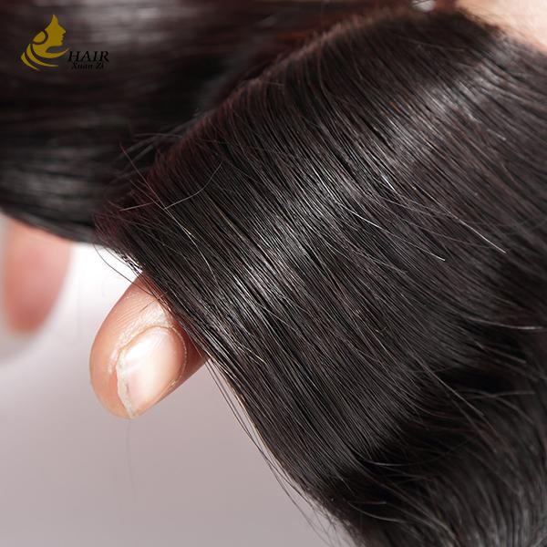 Virgin Human Hair Bundles - Close-up View