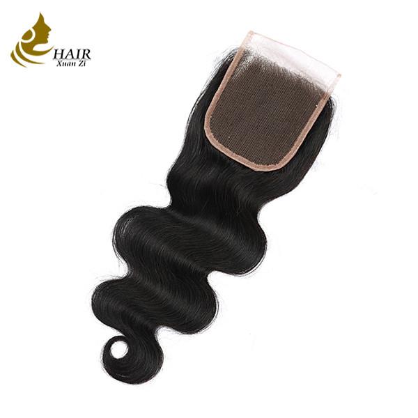 Quality Real Remy Human Hair Extensions Peruvian Curly Bundles With Closure for sale